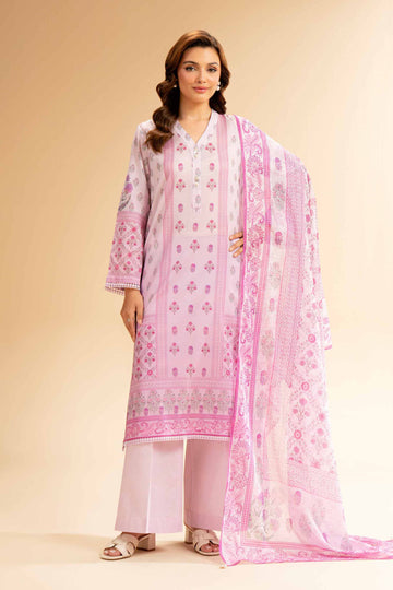 Nishat Linen 3 Piece - Digital Printed Suit - 42501593 Online Shopping